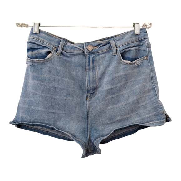 BDG Urban Outfitters Super High Rise Spade Pin Up Jean Shorts, 30 waist - Picture 3 of 9